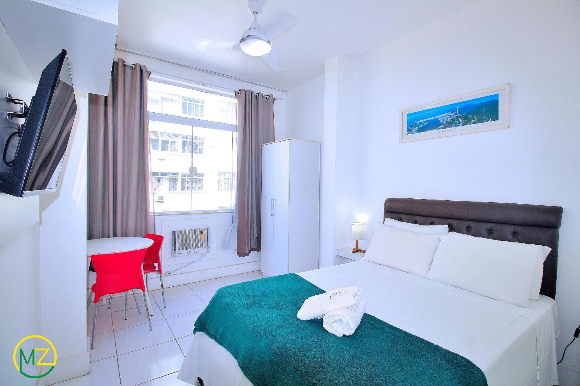 Studio Vista Mar Para 3 Pessoas Em Copacabana Rio de Janeiro Kültér fotó